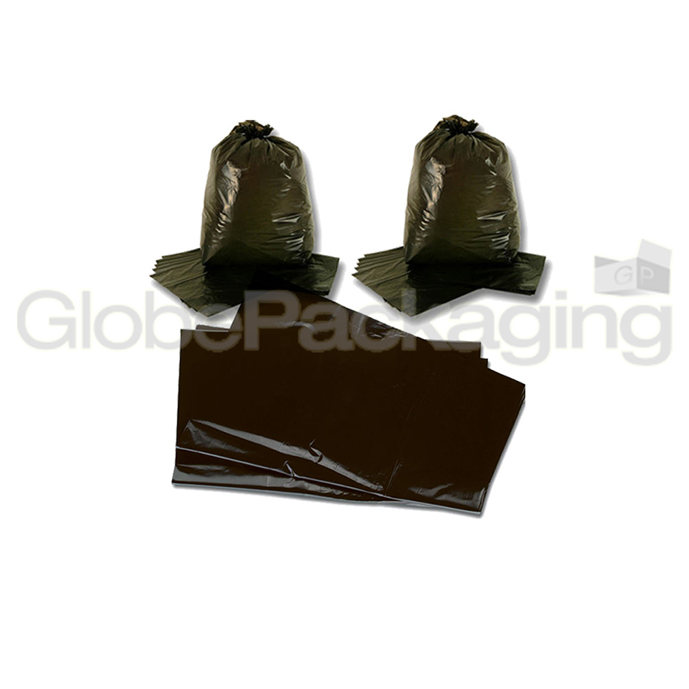 200 STRONG HEAVY DUTY BLACK REFUSE SACKS BAGS 18x29x39